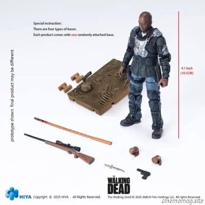 Морган Джонс пополняет коллекцию Hiya Toys «The Walking Dead Exquisite Mini Series» новой фигуркой