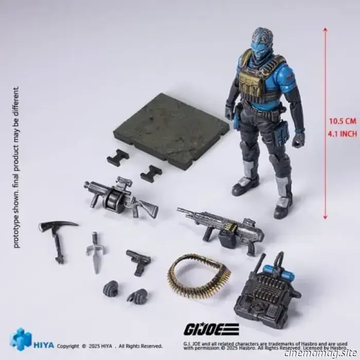 La Cobra's Range Viper se une a la línea de figuras de acción G.I. Joe Exquisite Mini Series de Hiya Toys