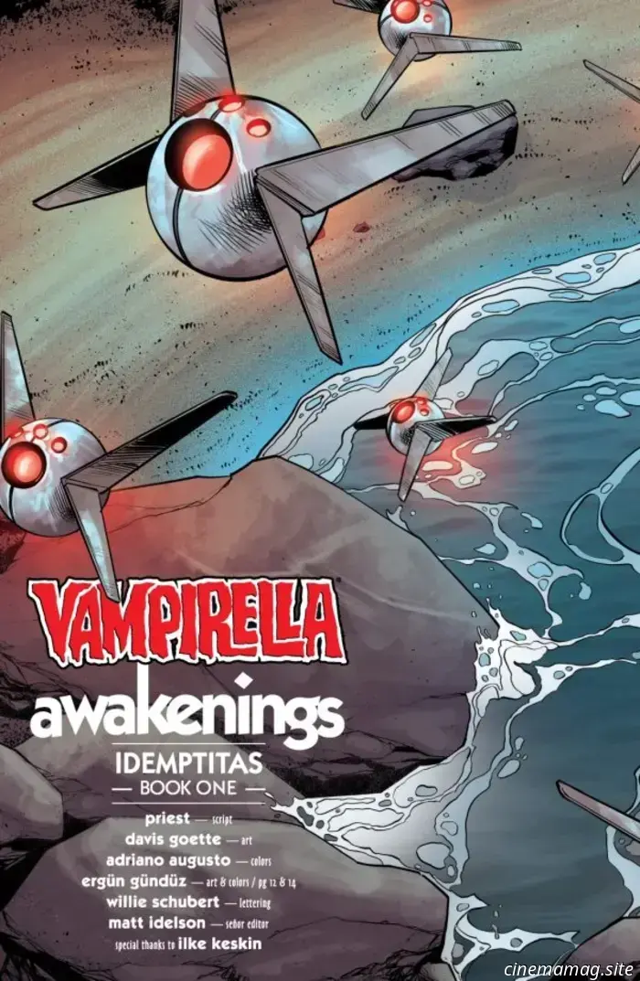Dynamite Entertainment publica Vampirella #7 el miércoles, y a continuación te ofrecemos la vista previa oficial del número… Tras el devastador desenlace de “The Long Night”, una desconsolada Va…