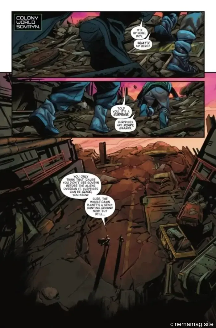 Предварительный просмотр комикса – Инопланетянин: Убийца королей #1