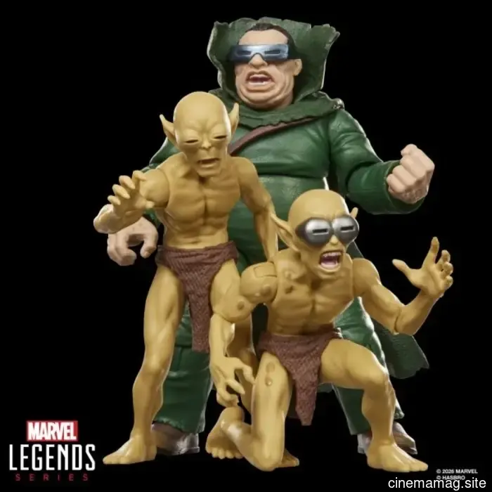 Marvel Legends Series has unveiled new figures including Vision & Scarlet Witch, Mole Man & Moloids, and Maximum Series Symbiote Spider-Man.