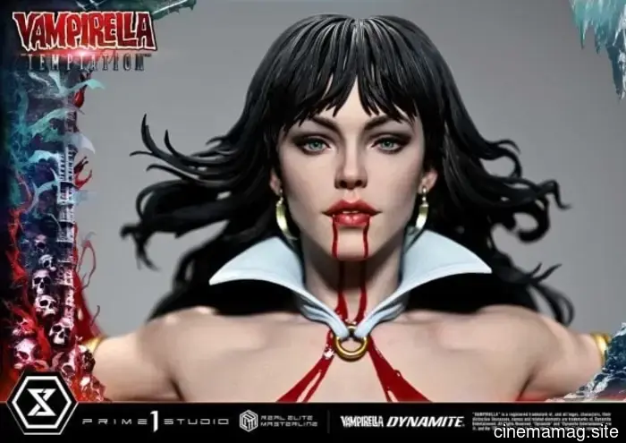 Estatua Vampirella “Tentación” de la línea Real Elite Masterline desatada por Prime 1 Studio