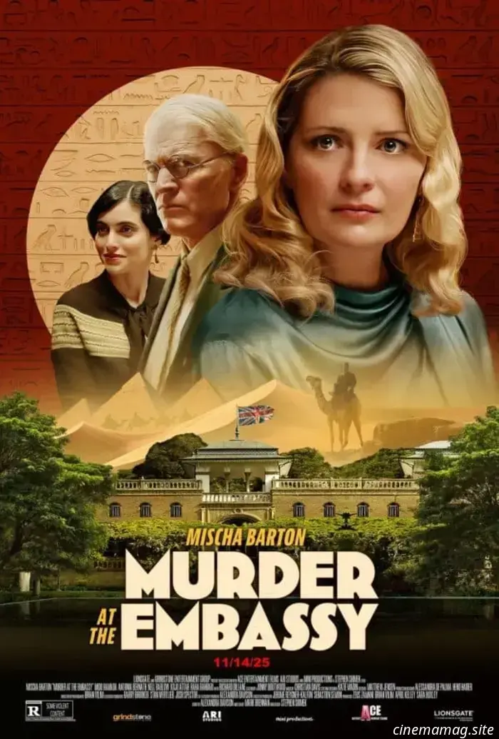 Mischa Barton looks into a murder at the embassy in the trailer for a new mystery film.