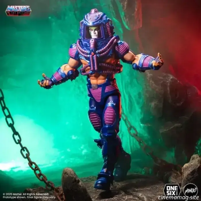 Mondo presenta la figura in edizione limitata in scala sesta di Man-E-Faces dei Masters of the Universe