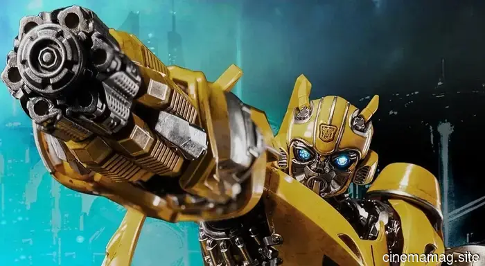 Transformers: figura DLX de Bumblebee presentada por Threezero