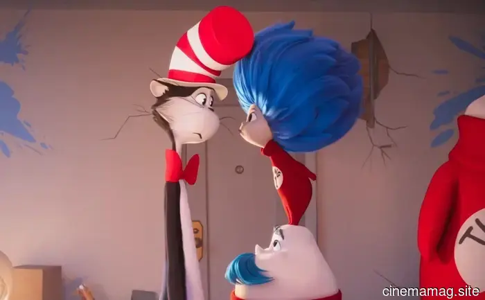 Le cose stanno sfuggendo di mano nel nuovo trailer di Il gatto con il cappello