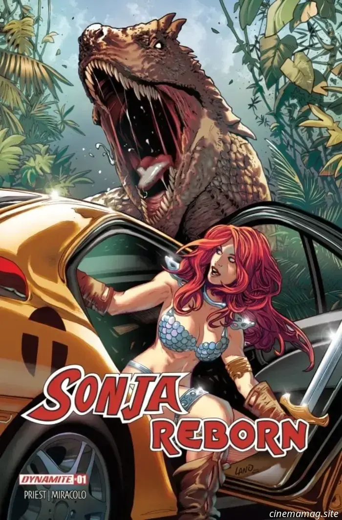 Red Sonja is reinterpreted in the preview for Sonja Reborn #1.