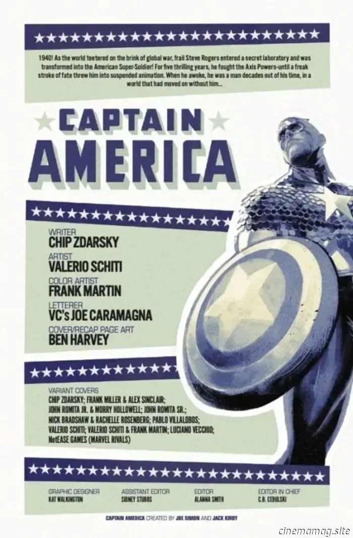 Captain America #1 - Comic Book Teaser