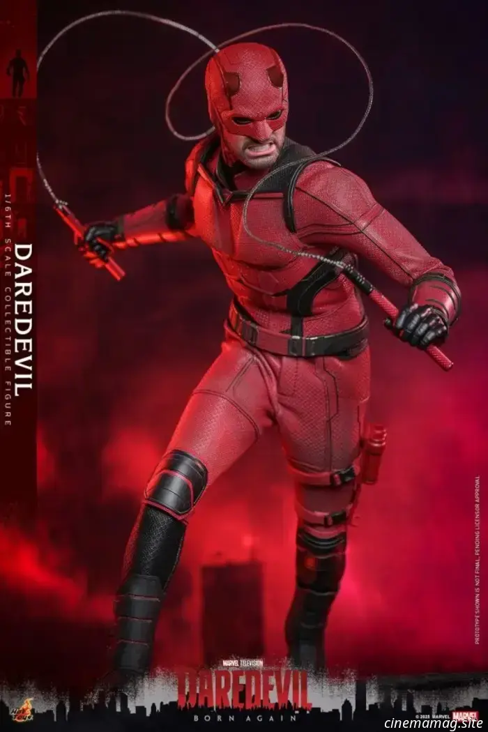 Hot Toys reveals a new sixth scale figure of Daredevil from Marvel's Daredevil: Born Again.