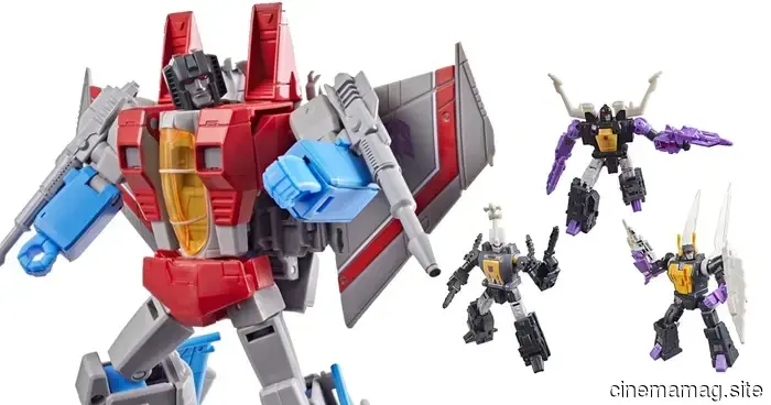 Los Transformers: La Película Serie de Estudio Starscream, Prowl y los Insecticons revelados por Hasbro