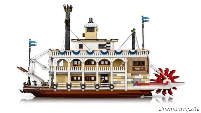 Речной пароход LEGO Ideas отправится в плавание в апреле этого года