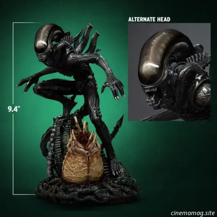 Iron Studios presents the Alien Big Chap collectible statue.