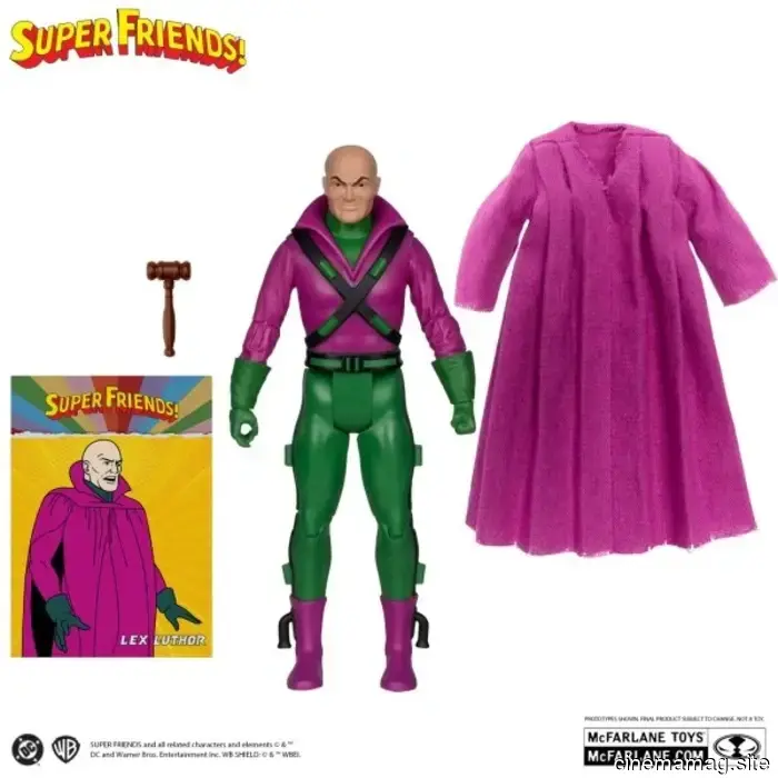 Nuevas figuras de acción de DC Super Friends presentadas por McFarlane Toys