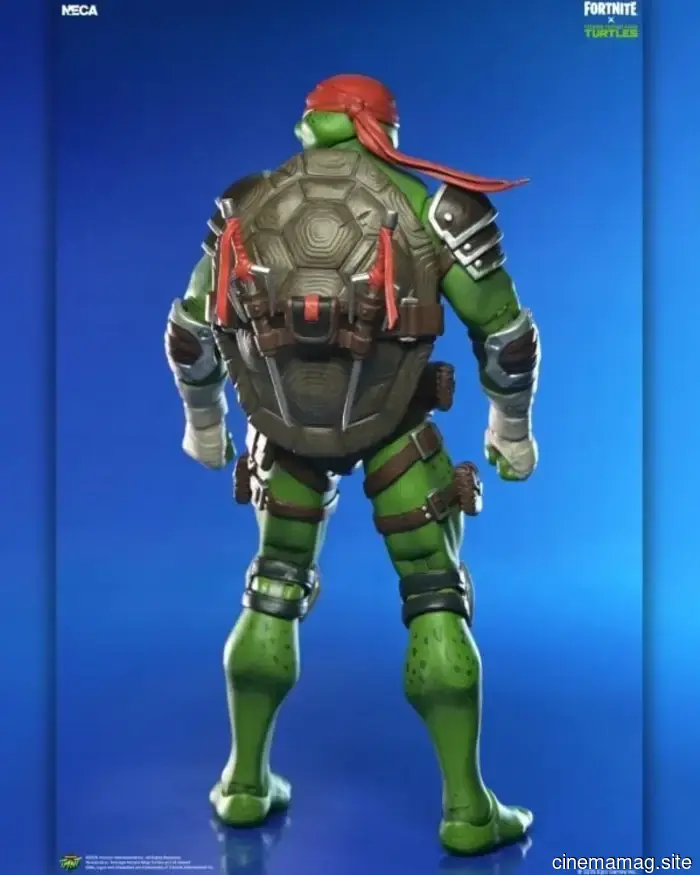 Leonardo e Raffaello si uniscono alla linea di action figure Fortnite x Teenage Mutant Ninja Turtles di NECA.