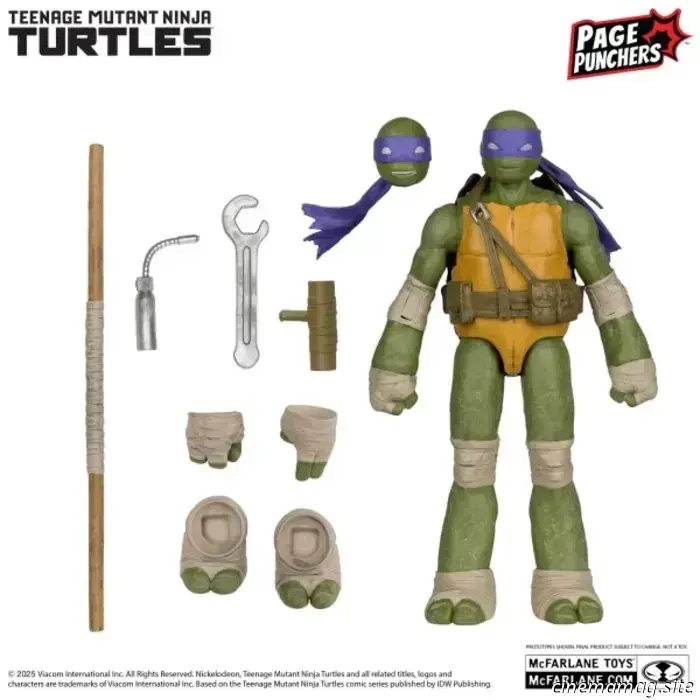 McFarlane svela i nuovi Page Punchers delle Tartarughe Ninja