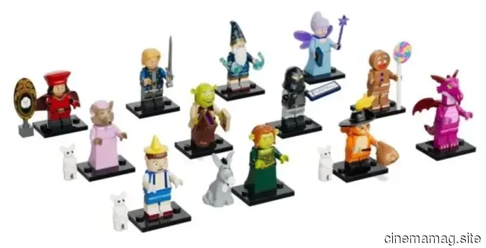 LEGO Shrek collectible minifigures set to launch in September.