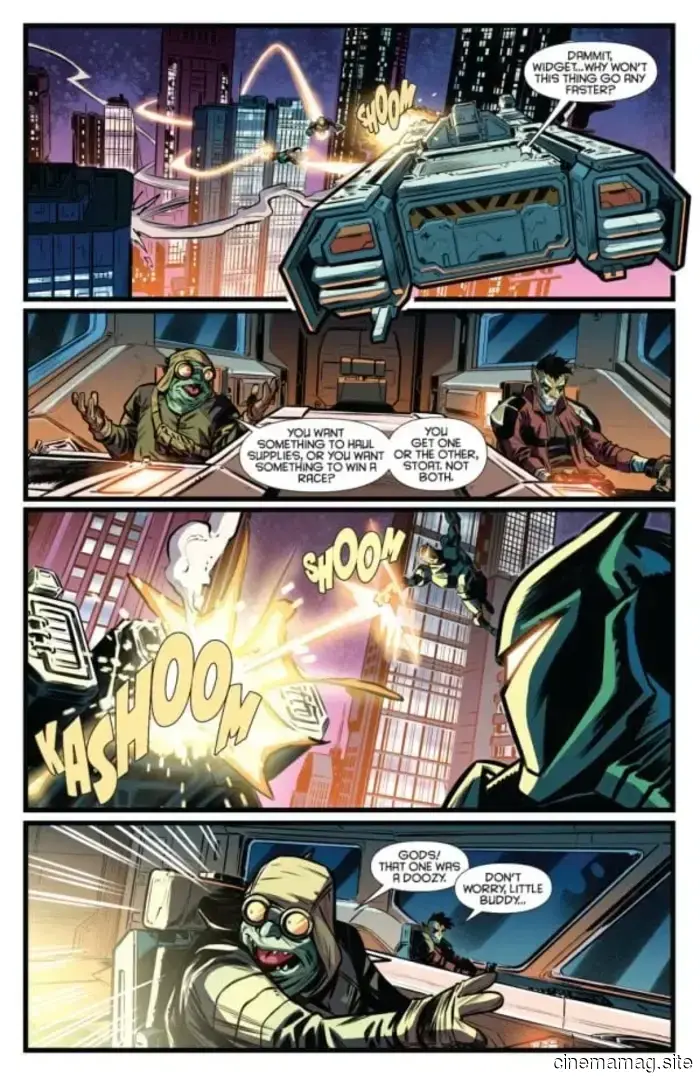 Vista previa del cómic – ThunderCats X SilverHawks: ThunderHawks #1