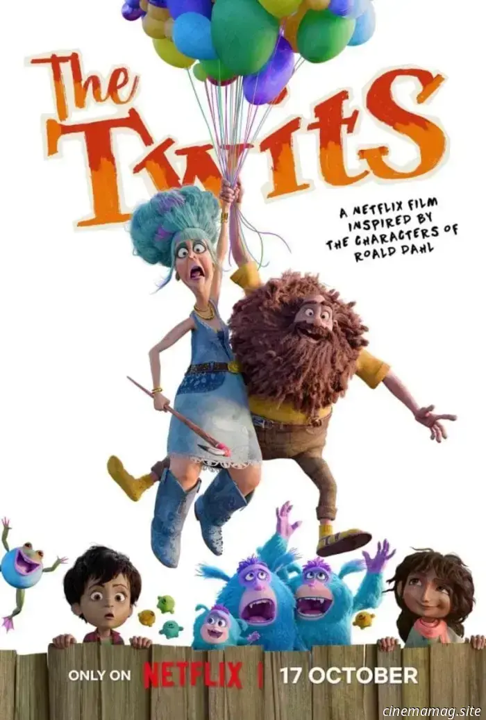 Netflix has released a trailer for its animated adaptation of Roald Dahl's The Twits.