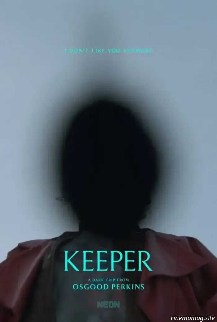 Neón revela el cartel de la última película de Osgood Perkins, Keeper.