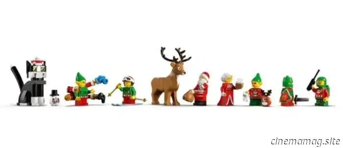 Наборы LEGO Family Christmas Tree и Winter Village Holiday Express Train появятся в октябре