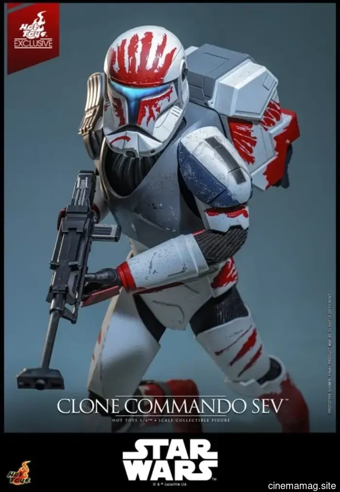 Hot Toys has revealed a sixth scale figure of Saesee Tiin and Clone Commando Sev from Star Wars: The Clone Wars.