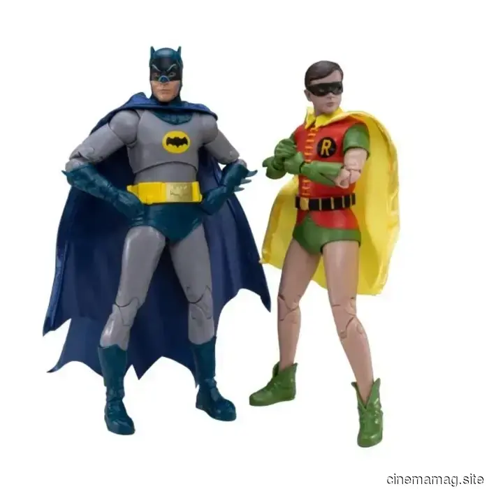 DC Multiverse 1966 Batman y Robin McFarlane Edición de Coleccionista 2-pack revelado