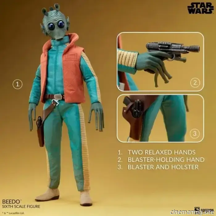 Beedo si unisce alla collezione di figure in scala 1:6 di Star Wars Scum & Villainy di Sideshow
