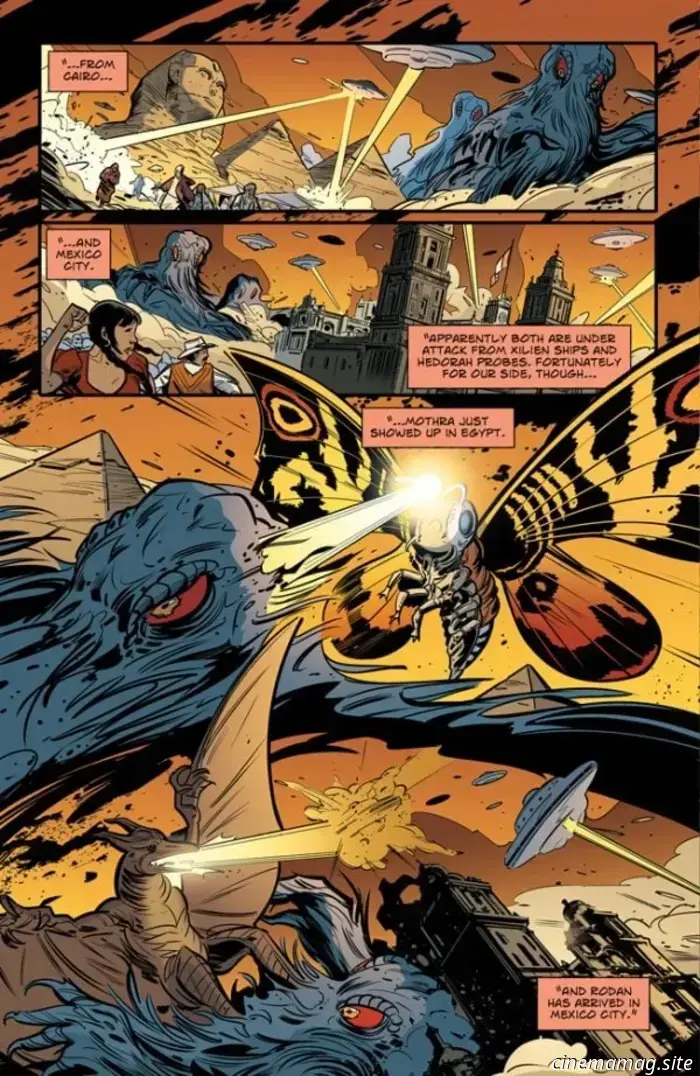 Godzilla: Qui Là Ci Sono Extraterrestri #3 - Anticipazione di Fumetto