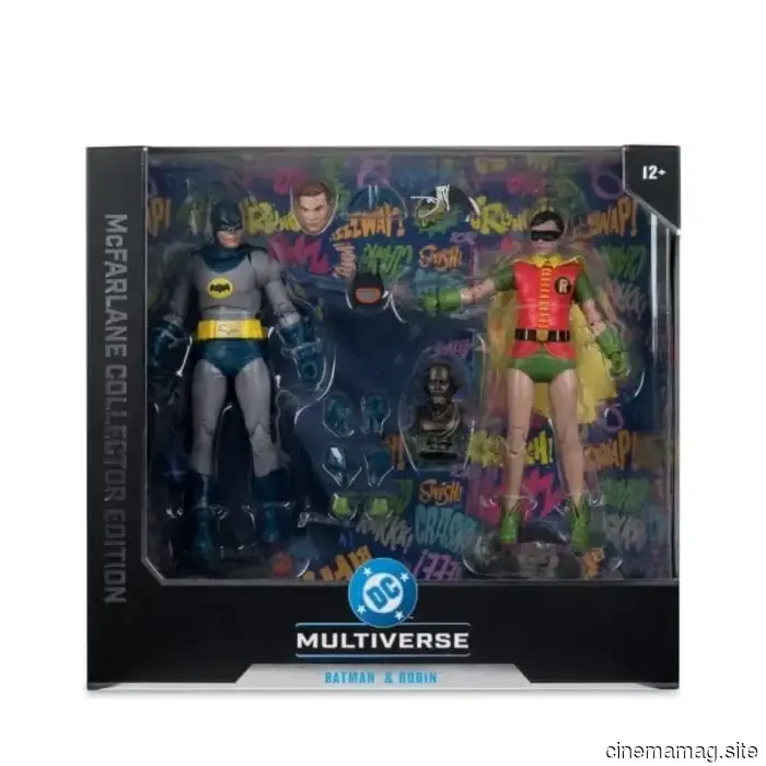 DC Multiverse 1966 Batman y Robin McFarlane Edición de Coleccionista 2-pack revelado