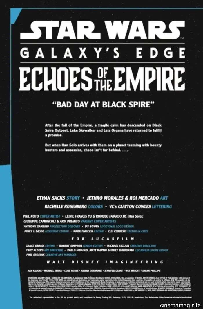 Avance de Cómic – Star Wars: Galaxy’s Edge – Ecos del Imperio #4