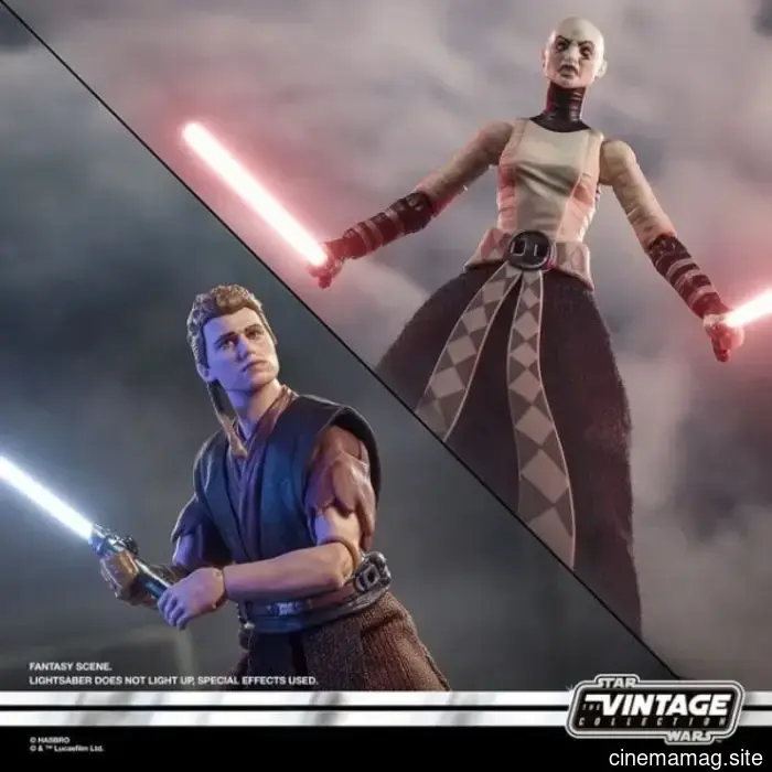 Anakin, Luuke Skywalker, and others are included in Hasbro’s Star Wars: The Vintage Collection with the recent action figure announcements.