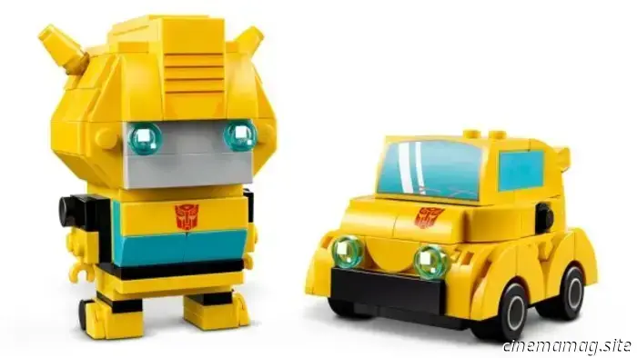 LEGO lancia i BrickHeadz dei Transformers Optimus Prime e Bumblebee