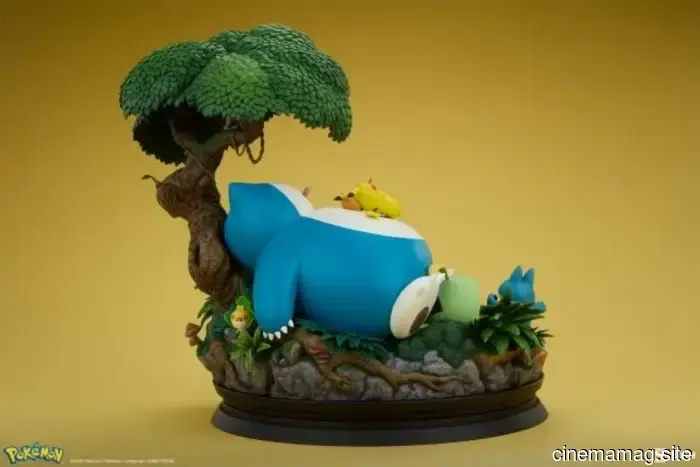 Sideshow presenta la estatua coleccionable diorama de Pokémon Snorlax