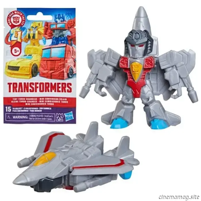 Hasbro lanza Transformers Tiny Turbo Changers esta primavera.