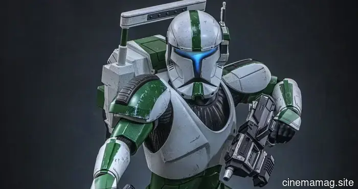 Hot Toys has unveiled the sixth scale figure of Clone Commando Fixer from Star Wars: Republic Commando.