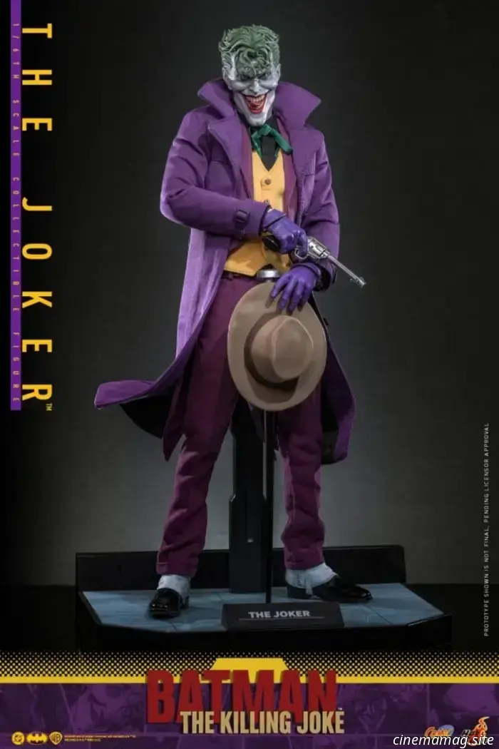 La figura del Joker in scala 1/6 da Batman: The Killing Joke svelata da Hot Toys