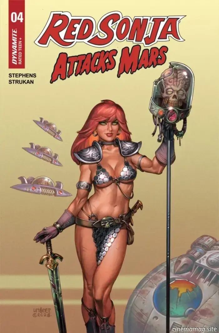 Get an exclusive first look at Red Sonja Attacks Mars #4 with an early preview.