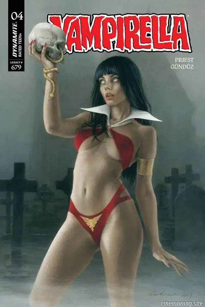 La travesía de Vampirella hacia la locura continúa en la vista previa del número 4 de Vampirella