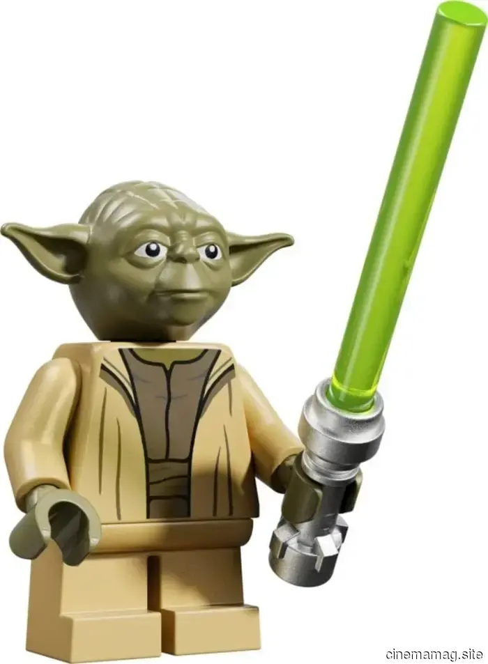 Official unveiling of LEGO Star Wars Yoda and Darth Vader busts.