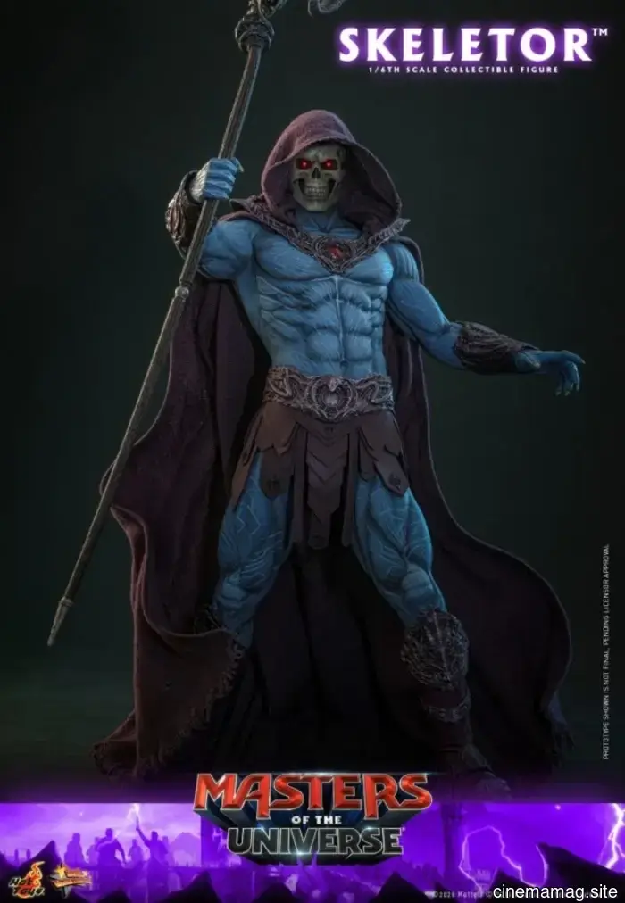 Hot Toys reveals sixth scale figures of He-Man and Skeletor from Masters of the Universe.