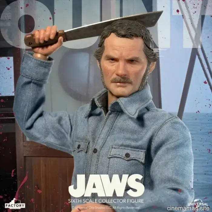 Quint e Hooper, figure in scala sei di Jaws svelate da Factory Entertainment