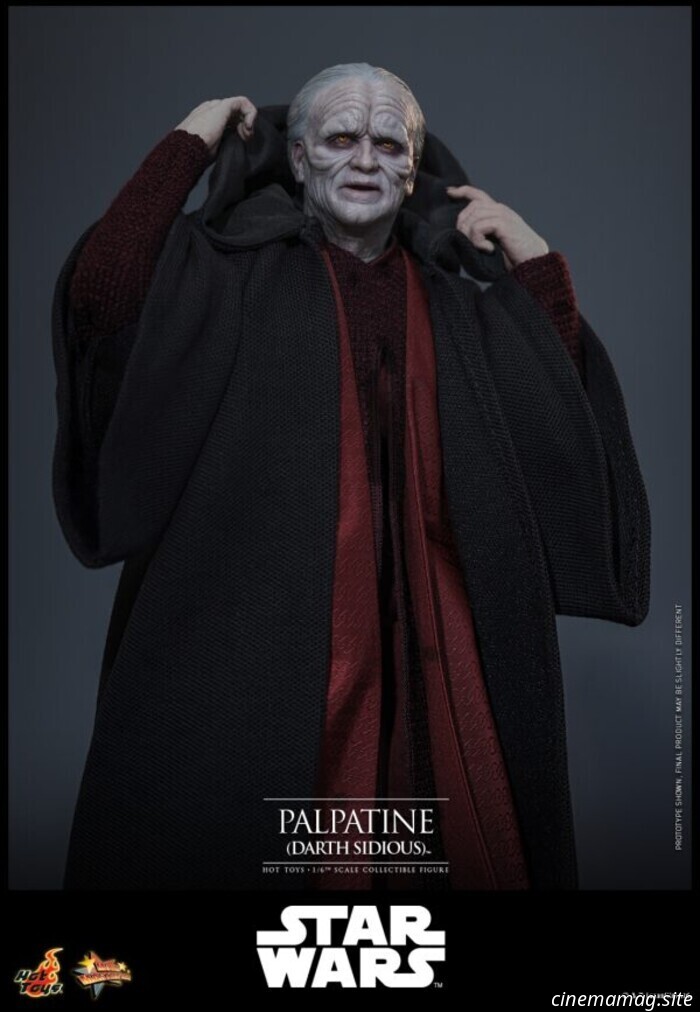 Reveal the Dark Side with Hot Toys' sixth scale figure of Palpatine (Darth Sidious) from Star Wars: Revenge of the Sith.