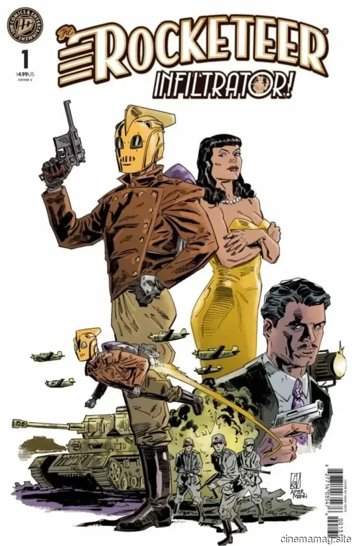 ¡Cliff Secord regresa para la nueva serie The Rocketeer: Infiltrator!