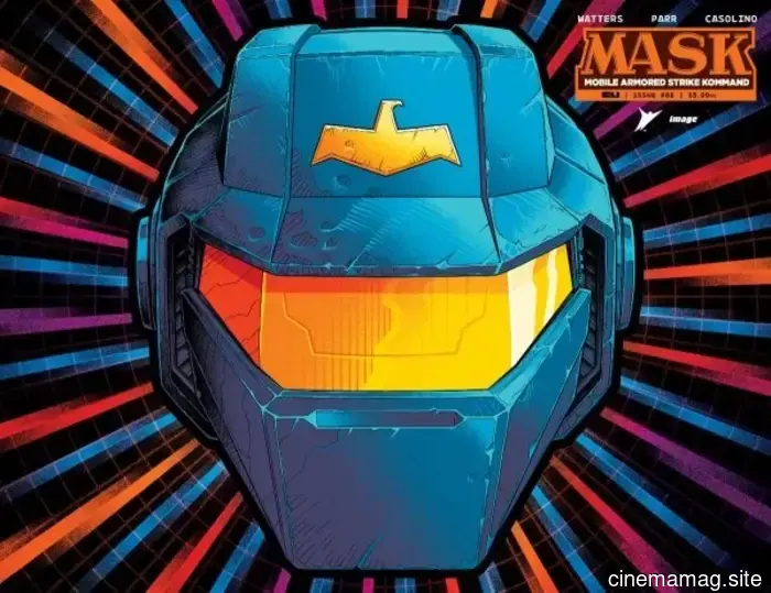 The Energon Universe grows with a preview of M.A.S.K. #1.