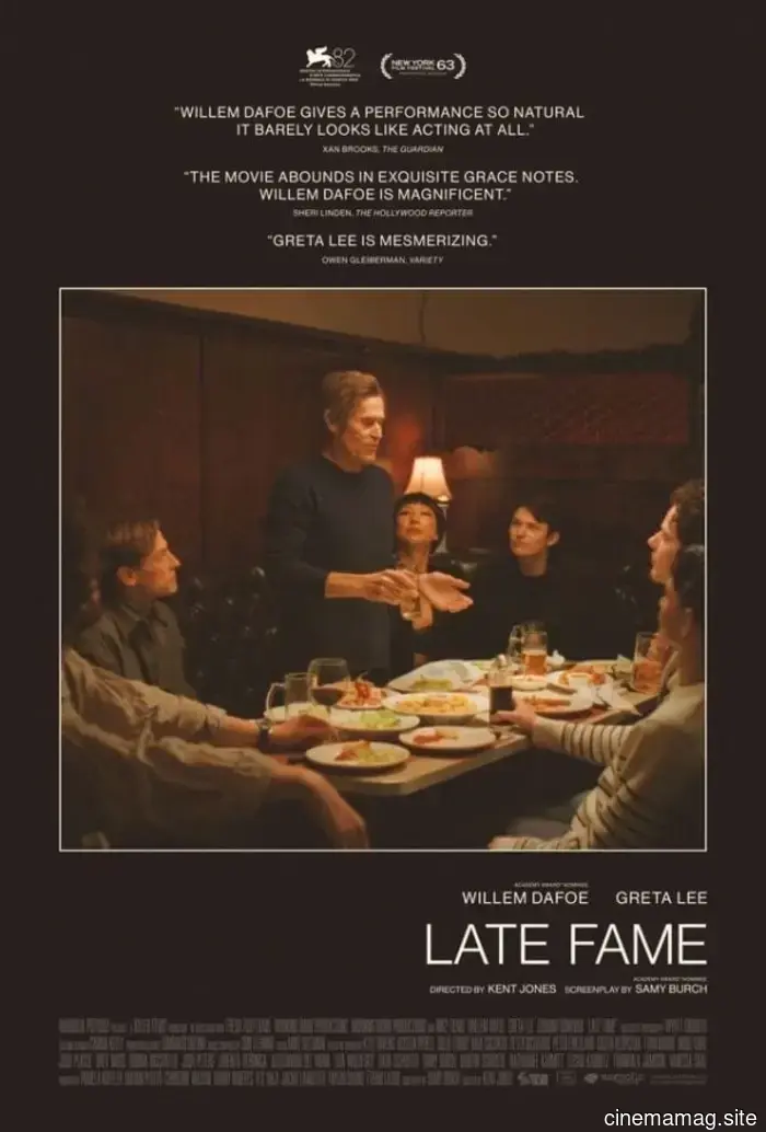 Willem Dafoe discovers newfound recognition in the trailer for a comedy-drama.