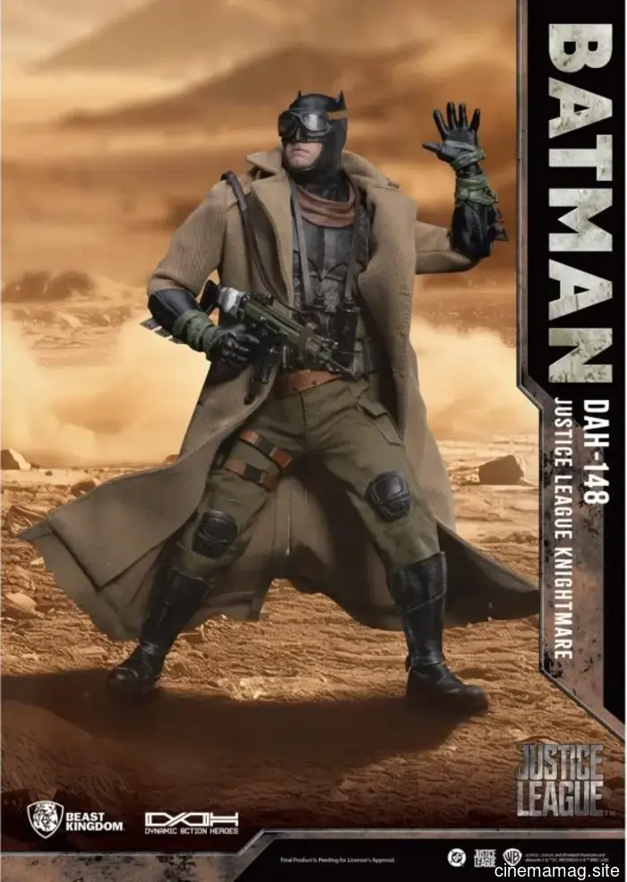 Beast Kingdom reveals new Knightmare Batman and Superman Dynamic 8ction Heroes figures from Batman v Superman: Dawn of Justice.