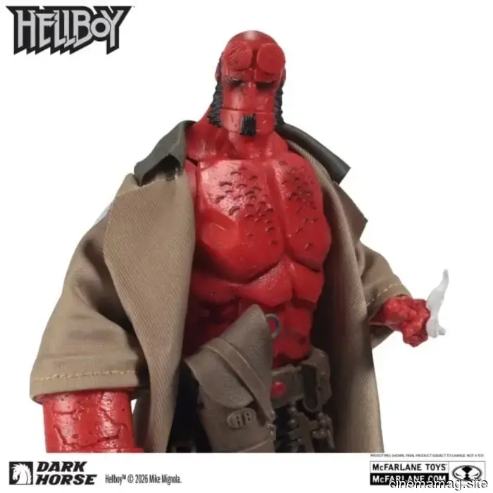 Hellboy McFarlane Collector Edition action figure now available for pre-order.
