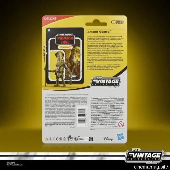 Мандалорец и Аманийская гвардия Грогу присоединяются к коллекции Hasbro Star Wars: Vintage с новой фигуркой