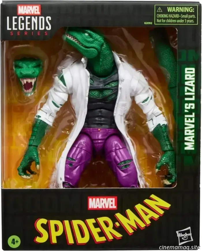 Hasbro ha svelato le action figure della serie Marvel Legends di Amazing Spider-Man, Red She-Hulk e Lizard