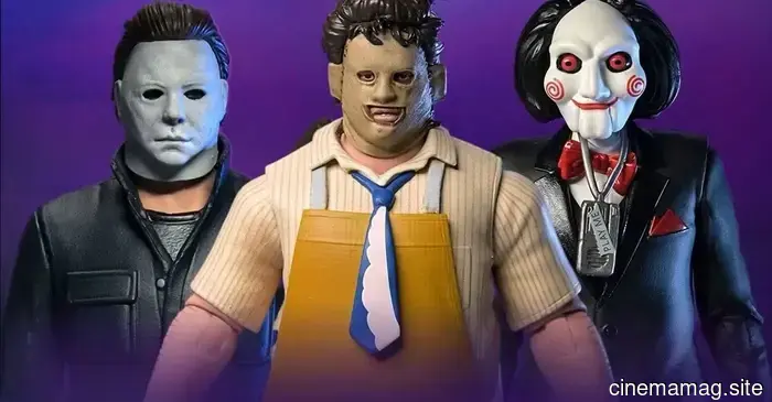 NECA reveals Fortnite action figures of Michael Myers, Leatherface, and Billy the Puppet for Fortnitemares.